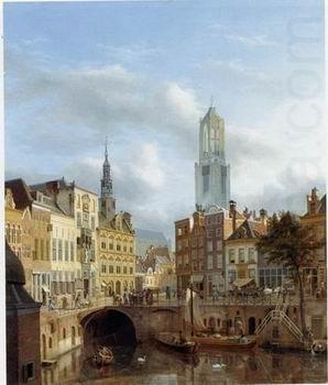 European city landscape, street landsacpe, construction, frontstore, building and architecture. 115, unknow artist